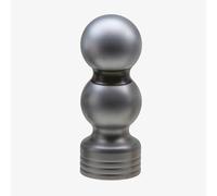 E-Stim Systems Black Collection E-Stim Butt Plug Bipolar 4mm