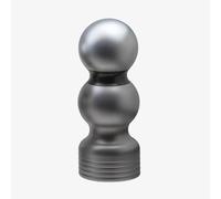 E-Stim Systems Black Collection E-Stim Butt Plug Bipolar 4mm