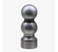 E-Stim Systems Black Collection E-Stim Butt Plug Bipolar 4mm