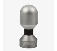 E-Stim Systems OMG Huge Bipolar Electrode Plug 3 Inch Aluminium 4mm