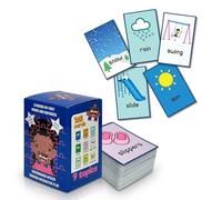 E-STIP 165 Flash Cards for Babies Toddlers for Learning My First Word & Sentences, Preschool Speech and Language Delay Educational Learning Toy Cards to Teach Words with Images