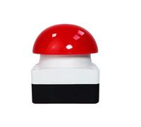E-stop Pedal Push Button without Fixation Waterproof IP67 Self reset Momentary Foot Switch Big Mushroom Emergency Stop Buttons(Self reset-Red,1NO1NC)