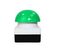 E-stop Pedal Push Button without Fixation Waterproof IP67 Self reset Momentary Foot Switch Big Mushroom Emergency Stop Buttons(Self reset-Green,2NO)