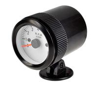 E Support™ Car Motor Vehicle Black Face 2" 52mm Pointer Tacho Tachometer Gauge Meter