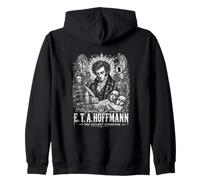 E.T.A. Hoffmann The Uncanny Conductor Gothic Zip Hoodie