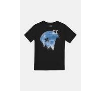 E.T. Boy's Over The Moon Boys T-Shirt Black | Size: 12-13 Years E.T. Black 12-13 Years