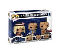E.T. ET The Extra-Terrestrial 40Th Anniversary Pop Movies 3-Pack Vinyl Figure
