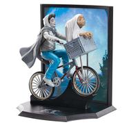 E.T. ET With Elliot Over The Moon Diorama Statue Noble Collections