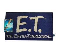E.T. Extra-Terrestrial Logo Blue Doormat 60×40 cm - Coconut Fibre & PVC