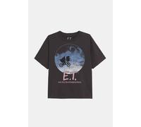E.T. Girl's Moon & Bike Girls T-Shirt Black | Size: 12-13 Years E.T. Black 12-13 Years
