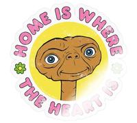 E.T. Home is Where The Heart is Sticker Size S (10 x 10 cm)