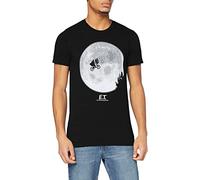 E.T Men's Bike Moon T-Shirt, Black (Black Blk), X-Large