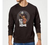 E.T. the Extra-Terrestrial E.T. Phone Home Sweatshirt - Black | Size: 2XL E.T. the Extra-Terrestrial Black 2XL