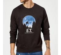 E.T. the Extra-Terrestrial ET Moon Silhouette Sweatshirt - Black | Size: 4XL E.T. the Extra-Terrestrial Black 4XL