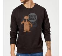 E.T. the Extra-Terrestrial ET Where Are You From Sweatshirt - Black | Size: Small E.T. the Extra-Terrestrial Black S