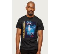 E.T. the Extra-Terrestrial Men's ET Left Homesick T-Shirt in Black | Size: XL E.T. the Extra-Terrestrial Black XL