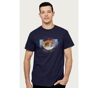 E.T. the Extra-Terrestrial Men's ET Tour 1982 Classic Shot T-Shirt in Navy | Size: XL E.T. the Extra-Terrestrial Navy XL