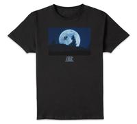E.T. the Extra-Terrestrial Moon Cycle Unisex T-Shirt - Black | Size: 5XL E.T. Black 5XL