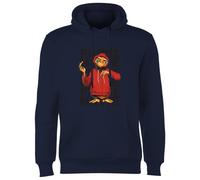 E.T. the Extra-Terrestrial Phone Home Stylised Hoodie - Navy | Size: 2XL E.T. the Extra-Terrestrial Navy 2XL