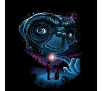 E.T. The Extra-Terrestrial X Ghoulish Phone Home Men's T-Shirt - Black - XXL