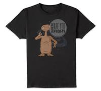 E.T. Where Are You From T-Shirt in Black | Size: 4XL E.T. Black 4XL