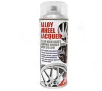 E-TECH Alloy Wheel Paint - 400ml Spray Can Size (CLEAR)