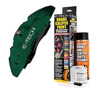 E-TECH British Racing Green Brake Caliper/Drum Paint - EBCP-BRG - Complete Kit Inc Paint/Cleaner & Brush