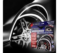 E-TECH CHROME Car Wheel Arch Guard Paintwork Protector 5 Meters Adhesive Roll