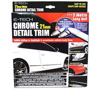 E-TECH Chrome Detail Kit 5mL Roll x 21mm W + 8 End Caps