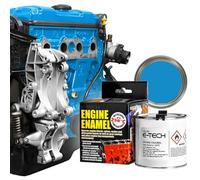 E-TECH Engine Enamel - 250ml Brush-on paint (Gloss Sky Blue)