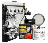 E-TECH Engine Enamel - 250ml Brush-on paint (White)