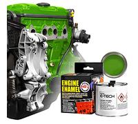 E-TECH - Lime Green - Car/Bike Engine Enamel Paint - 250ml
