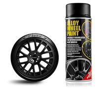 E-TECH Motorsport Black Alloy Wheel Paint - 400ml Spray Can Size