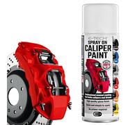 E-TECH Spray-On Brake Caliper Paint - Heat rated to 250°C (red)