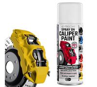 E-TECH Spray-On Brake Caliper Paint - Heat rated to 250°C (Yellow)