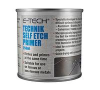 E-Tech Technik Self Etch Primer Grey Brush On Paint Aluminium Surfaces 250Ml