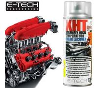 E-Tech Xht Vht Extremely High Temperature Paint Clear Lacquer Exhaust 400Ml