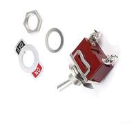 E TEN1021 Rocker For toggle Switch for Appliance Control, On Off 2 Position, Silver Alloy Contacts, 15A 250V, Fireproof Design, Long Electrical Life Over 10000 Cycles