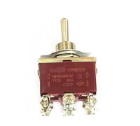 E-TEN223 Toggle Switch Bidirectional Automatic Reset Rocker Switch 6-pin Switch 250v 1Pcs