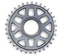 E-Thirteen Helix Race E-Spec DJI Avinox Direct Mount 8mm Offset Chainring 11/12s Chain Compatible Sterling Silver