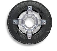 E-Thirteen Turbocharger Race E-Spec 104BCD Spider with Chainring and Bashguard Black/Sterling Silver