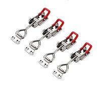 E-TING 4 Pack Heavy Duty 4002 Toggle Latch Clamp with 20PCS Screws