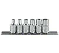 E Torx Socket Set 1/4" Drive E4-5-6-7-8 and E10 6pc Signet Tools S11166