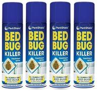 E Trade 4 x Bed Bug Spray Killer Spray Bedbugs Spray Insect Spray Bed Bug Stopper 200ml.