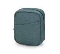 E-Tree Storage Pouch for Small Electronics and Accessories,Tech Bag,Electronic Organizer Case Compatible with MacBook Laptop Charger,Mouse,Cables,Hub,Power Bank,Earphone,Cosmetics (Green)