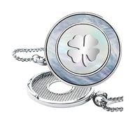 E TRUEE Golf Ball Marker Necklace with Pearl Ball Marker, Golf Accessories, Golf Gifts, Golf Ball Marker for Women, Small, Metal