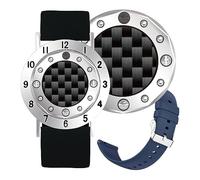 E TRUEE Golf Ball Marker Stroke Score Counter Bracelet with Carbon Fiber Ball Marker, Golf Accessories, Golf Gifts, Golf Counter for Men Women