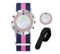 E TRUEE Golf Ball Marker with Golf Stroke Score Counter Bracelet, Pearl Crystal Ball Marker, Golf Accessories, Golf Gifts, Golf Counters for Women