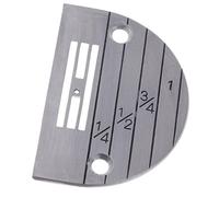 E Type Needle Throat Plate for Industrail Single Needle Sewing Machine E12, Silver