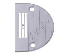 E Type Needle Throat Plate for Industrail Single Needle Sewing Machine E24, Silver
